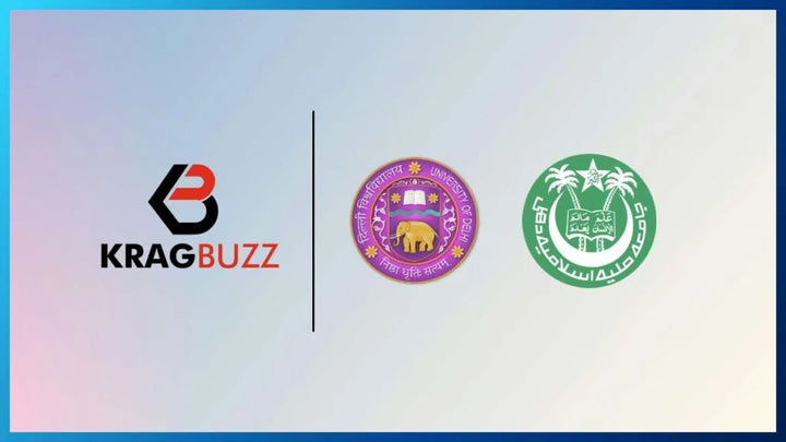Kragbuzz announced as Official Clothing Partner for Delhi University & Jamia Millia Islamia sports teams 2025