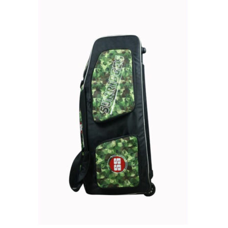 SS Gunther kit bag green black (Wheel) Cricket kit Bag