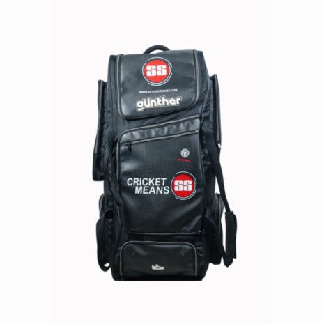 SS Gunther kit bag black (Wheel) Cricket kit Bag