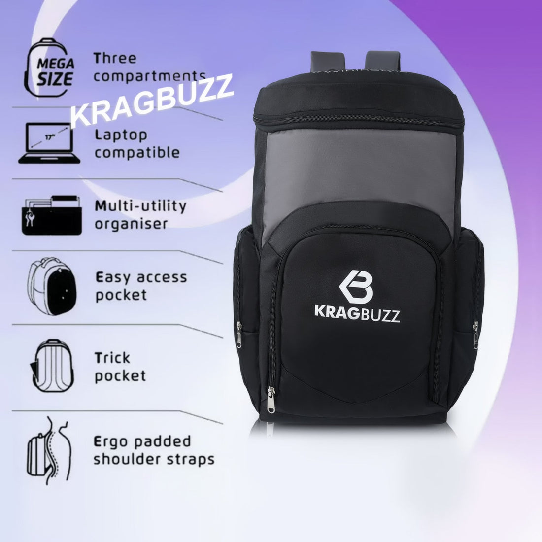 Alpha Backpack - kragbuzz