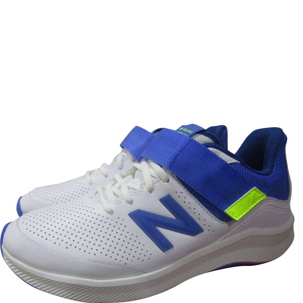 New Balance CK4040 W5 Spike Cricket Shoes White Blue