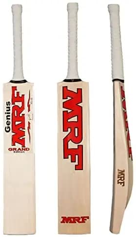 MRF Cricket Bat Popular Willow Cricket BAT for Tennis Ball,