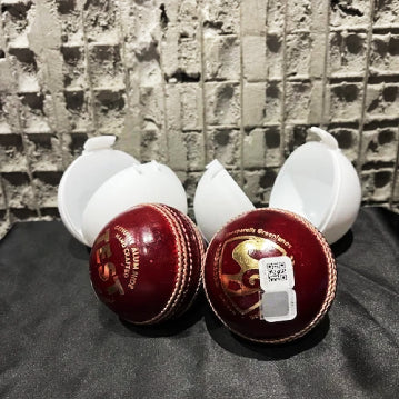 SG TEST RED CRICKET BALL (PACK OF 2)