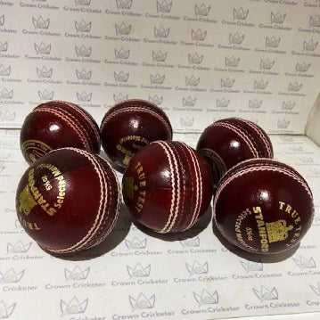 STANFORD TRUE TEST CRICKET BALL RED BOX OF 6