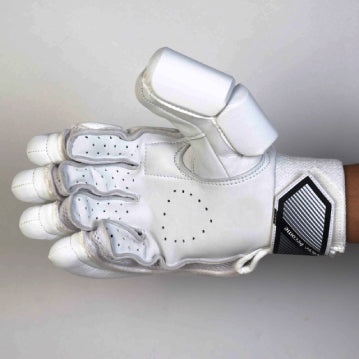 SG HP 33 WHITE CRICKET BATTING GLOVES MENS SIZE