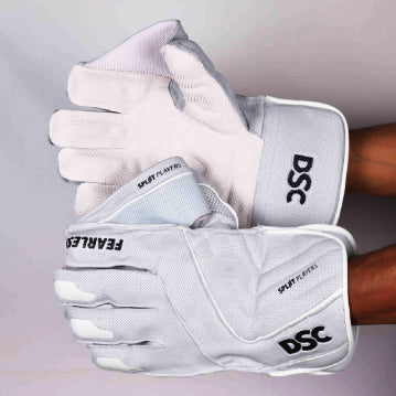 DSC SPLIT PLAYERS WICKET KEEPING GLOVES MENS SIZE