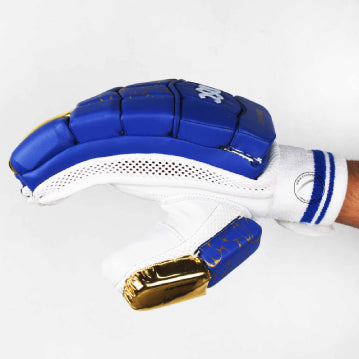 DSC STRIKE 20/20 CRICKET BATTING GLOVES BLUE MENS