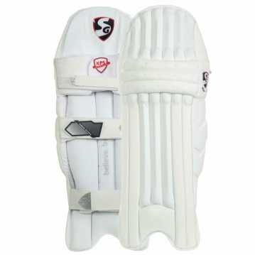 SG Test White Cricket Batting Leg-guard