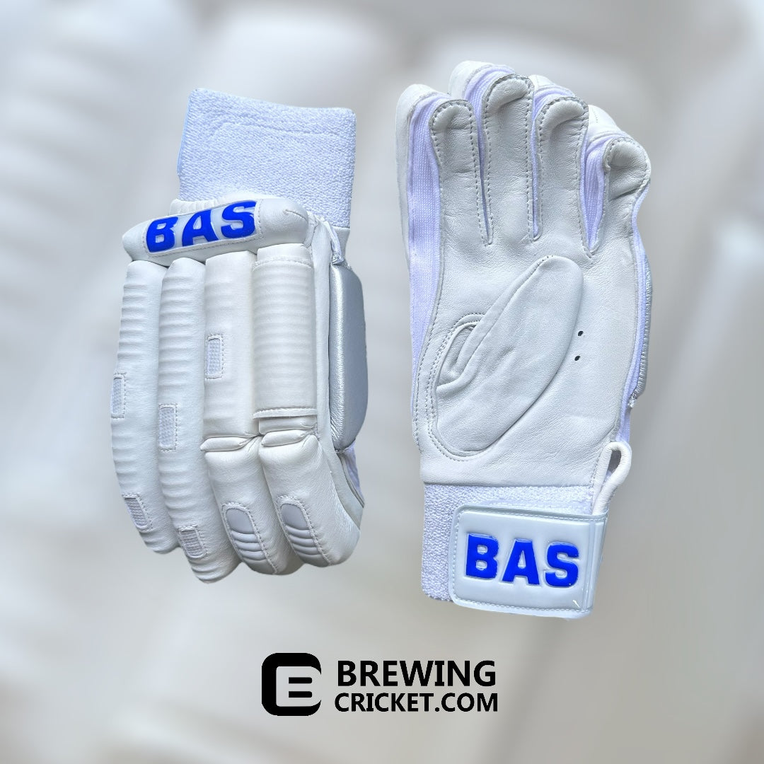 BAS Players All White Batting Gloves Kragbuzz Retail