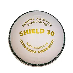 SG Shield 30 Cricket Leather Ball