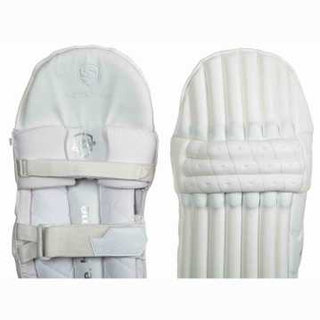 SG Hilite White Cricket Batting Leg-guard