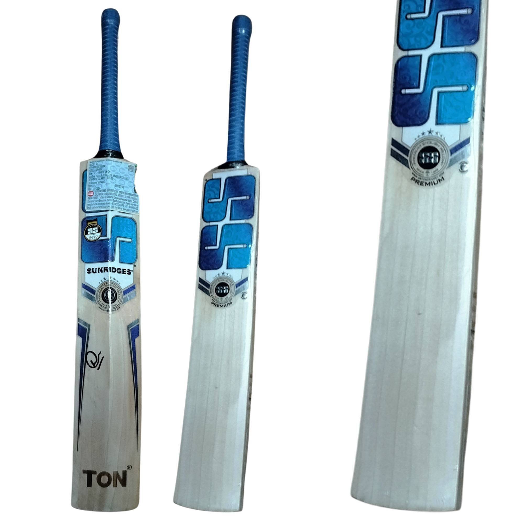 SS Premium English Willow Cricket Bat Standard Size