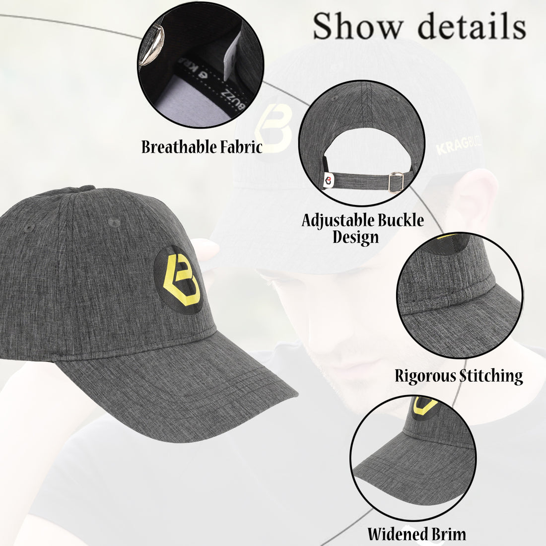 Melange Caps