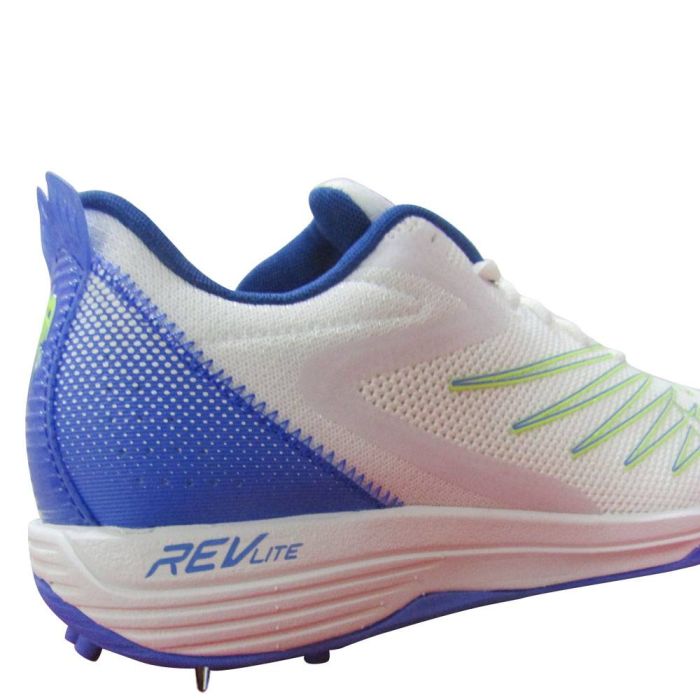 New Balance CK10 R5 Spike Cricket Shoes White Blue