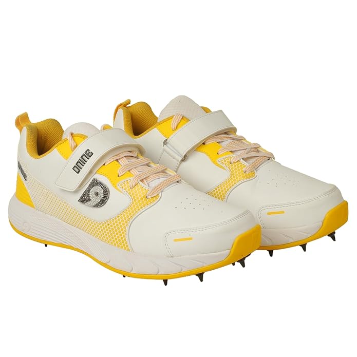 DNINE Men's Polyurethane (PU) Kings-1 Cricket Shoes