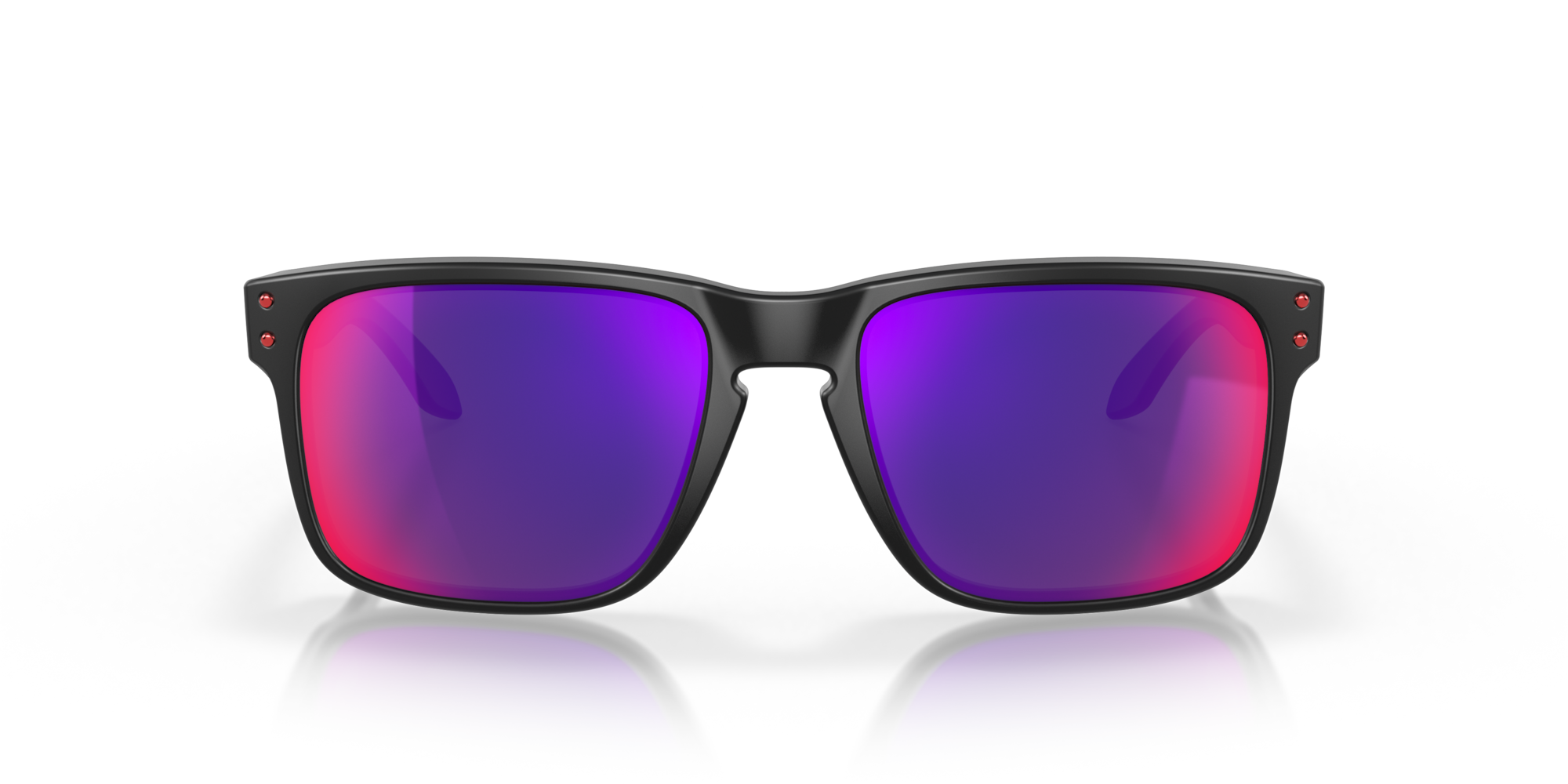 Oakley Holbrook,  Matte Black Red Iridium, Virat Series - Sun Glasses