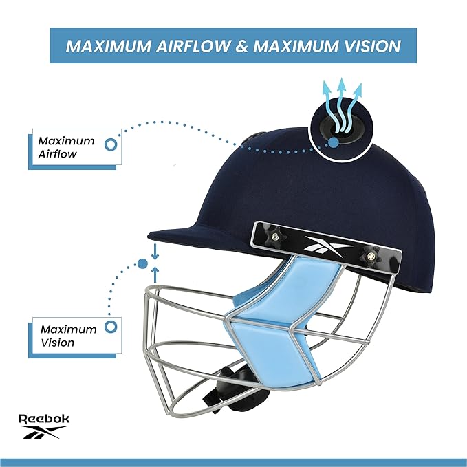 Reebok Super Drive Cricket Helmet
