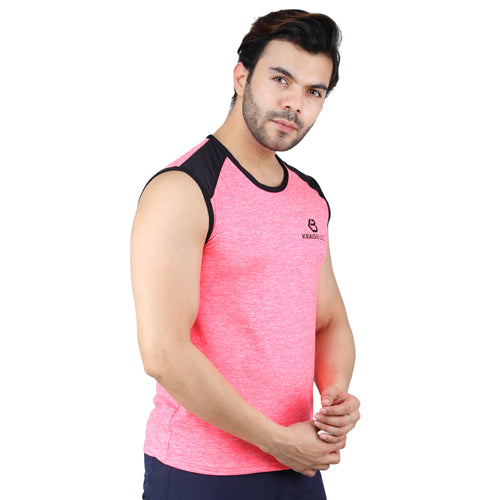 Pink Melange Tank