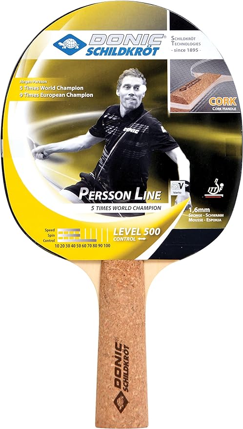 Donic Persson Level 500 Table Tennis Bat