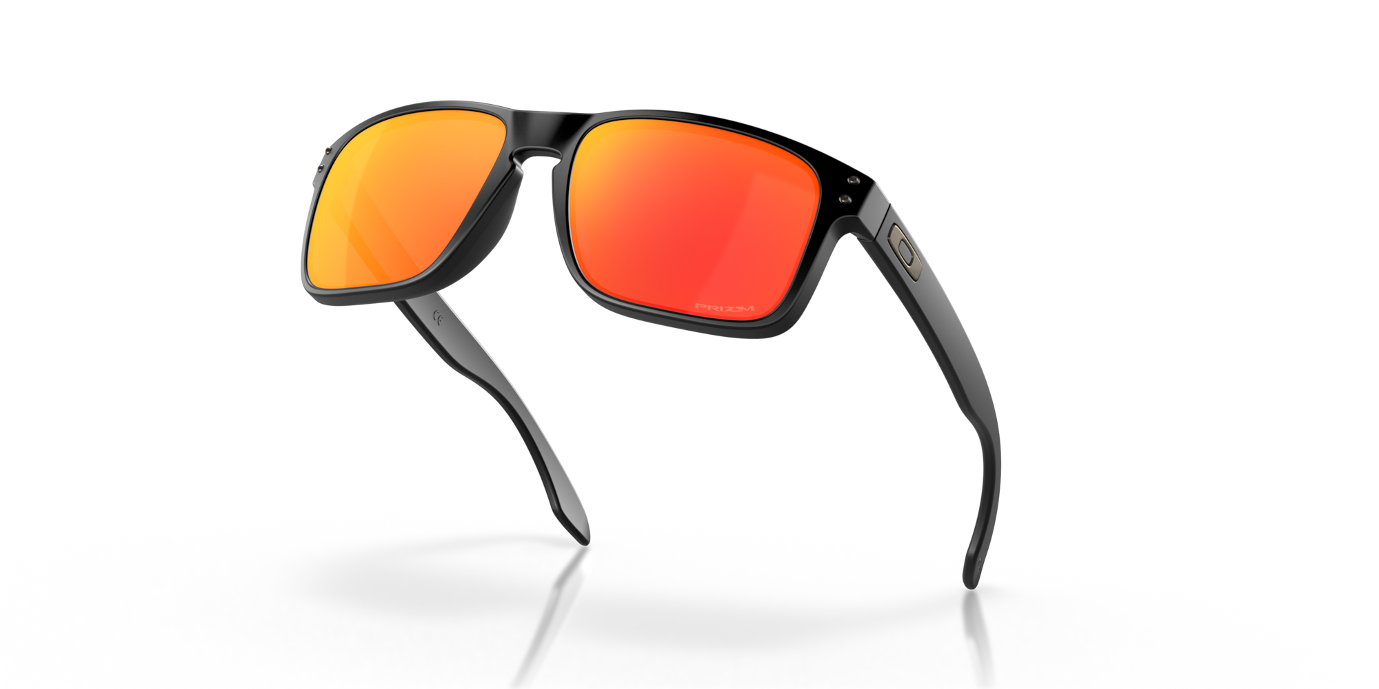 Oakley Holbrook, Prizm Ruby Matte Black - Sun Glasses