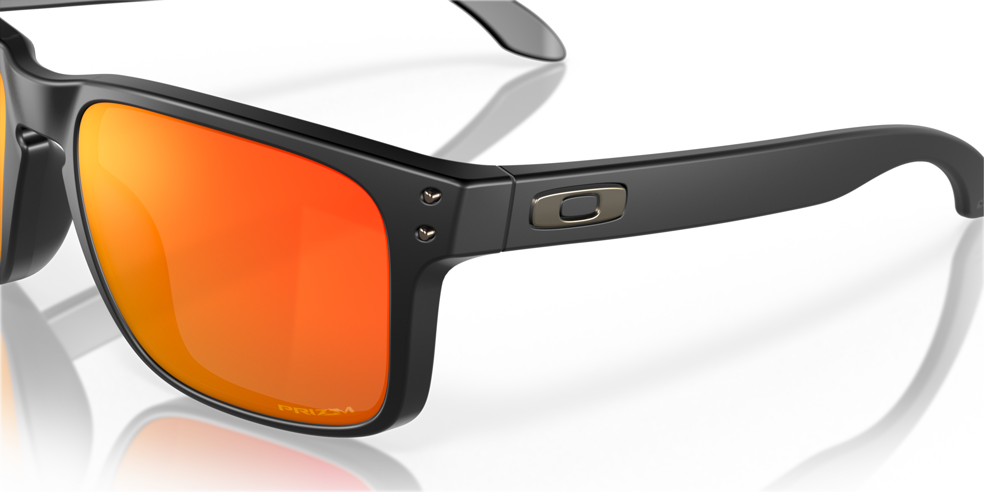 Oakley Holbrook, Prizm Ruby Matte Black - Sun Glasses