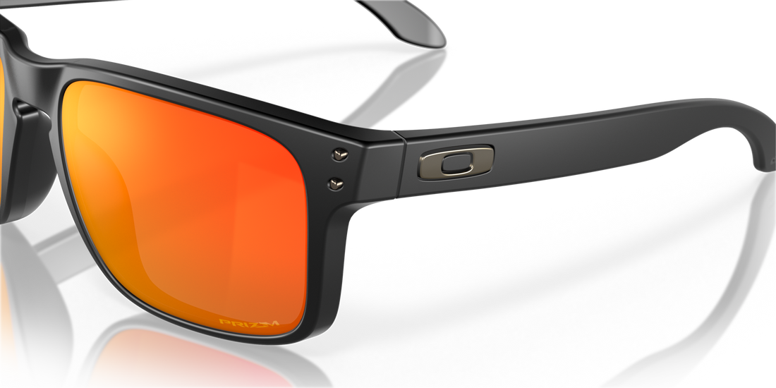 Oakley Holbrook, Prizm Ruby Matte Black - Sun Glasses