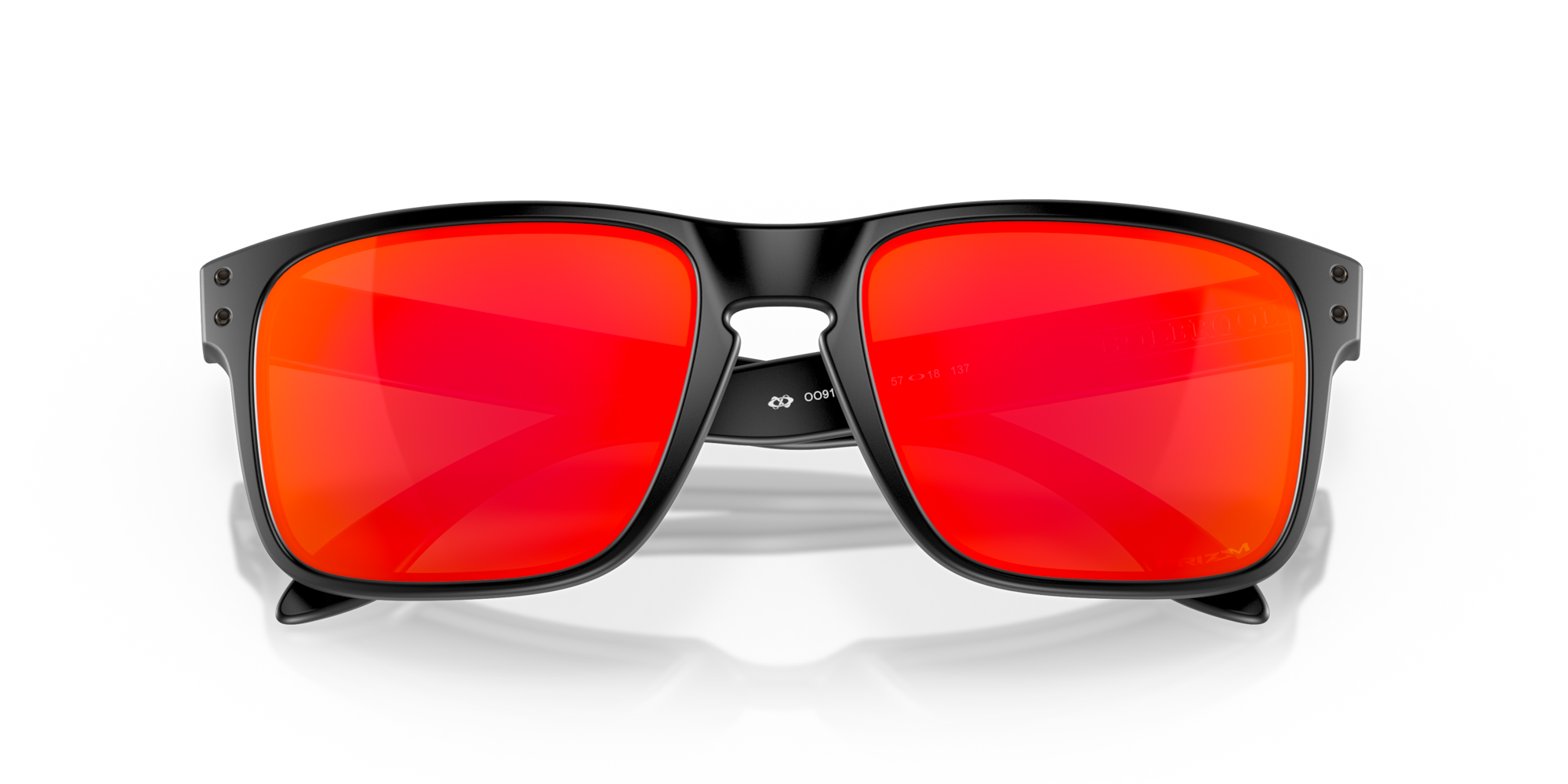Oakley Holbrook, Prizm Ruby Matte Black - Sun Glasses