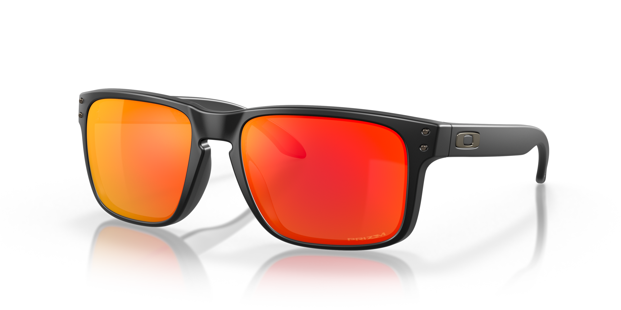 Oakley Holbrook, Prizm Ruby Matte Black - Sun Glasses