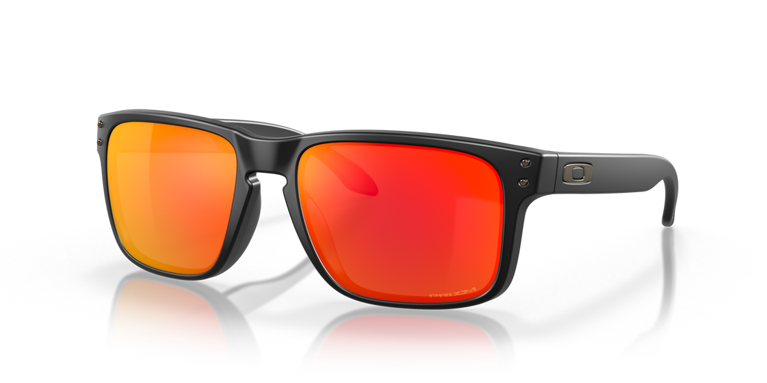 Oakley Holbrook, Prizm Ruby Matte Black - Sun Glasses