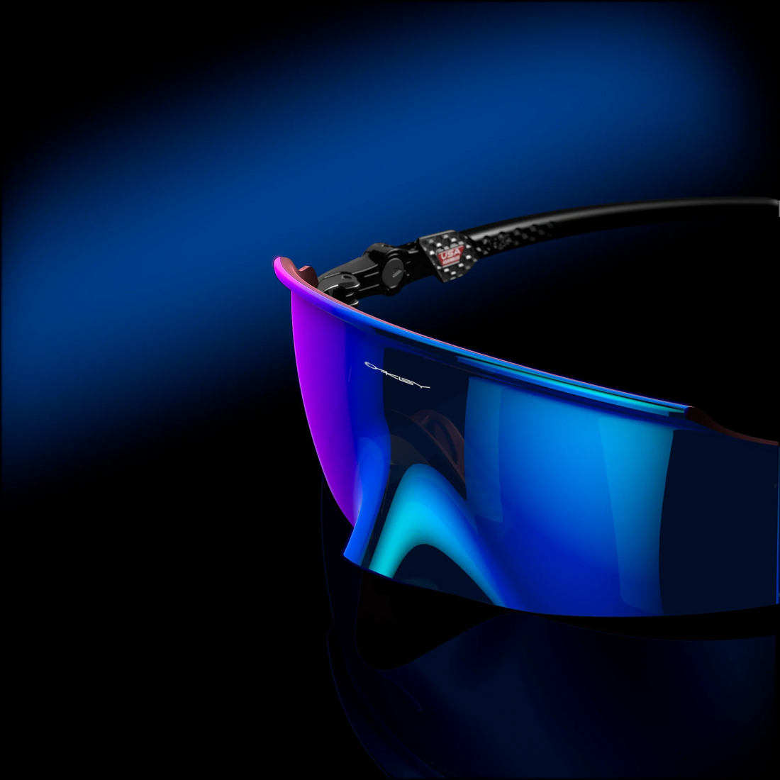 Oakley KATO Prizm Sapphire, Polished Poseidon - Sun Glasses