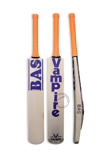 BAS  MSD Retro Vintage Classic English Willow Cricket Bat Size SH