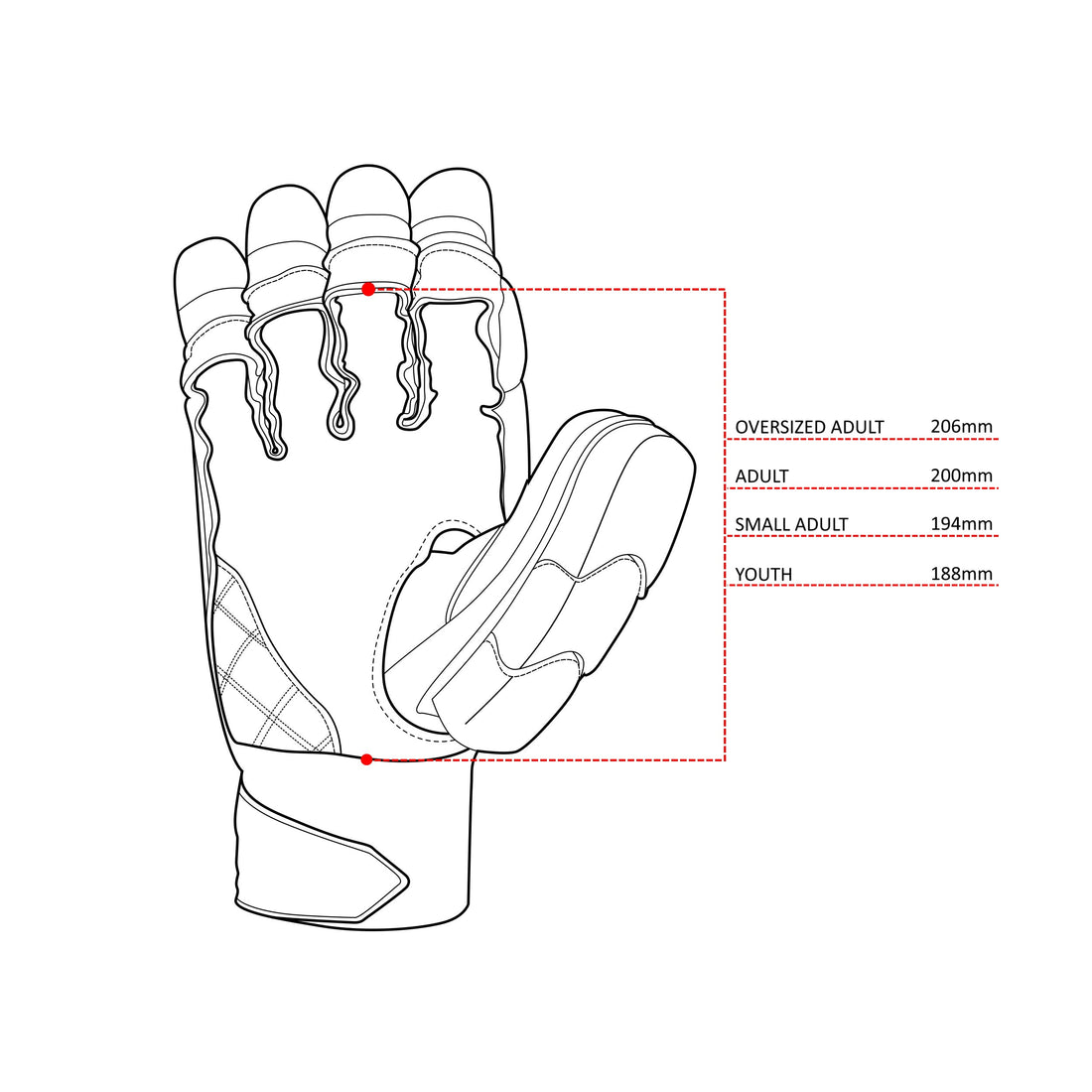 Phantom PS7 - Batting Gloves