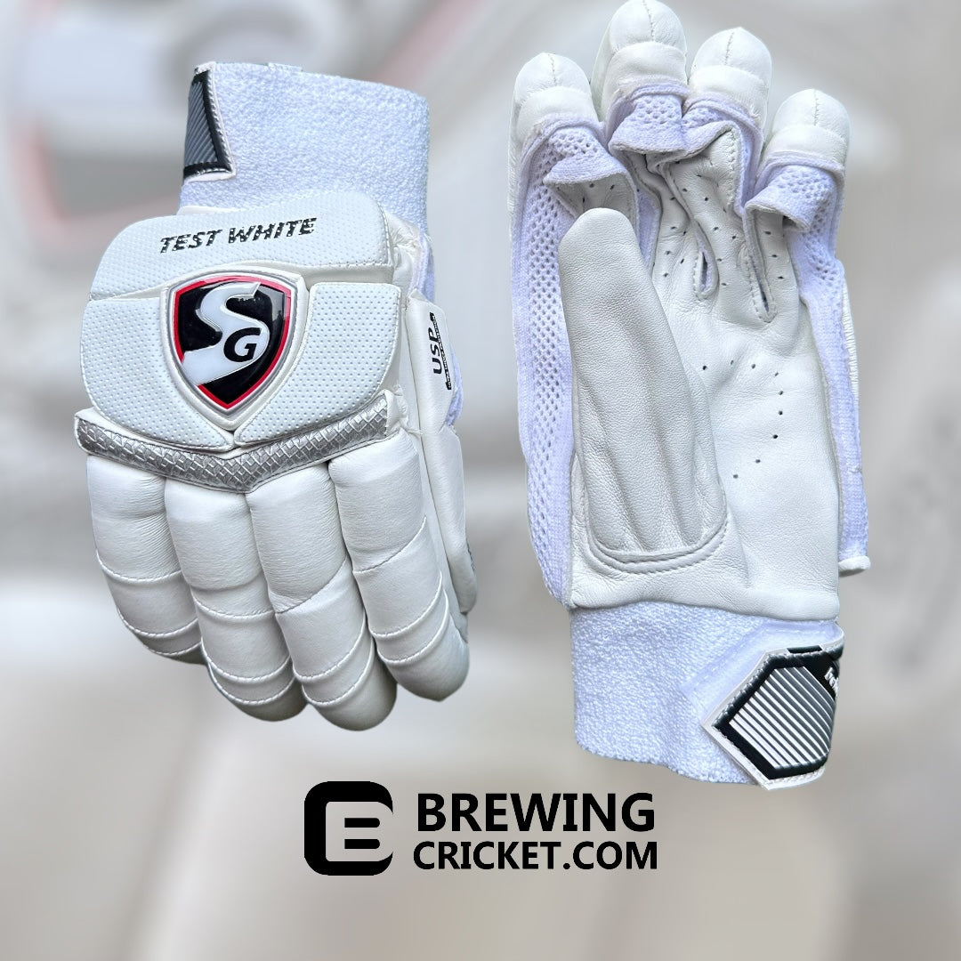 SG Test White - Batting Gloves