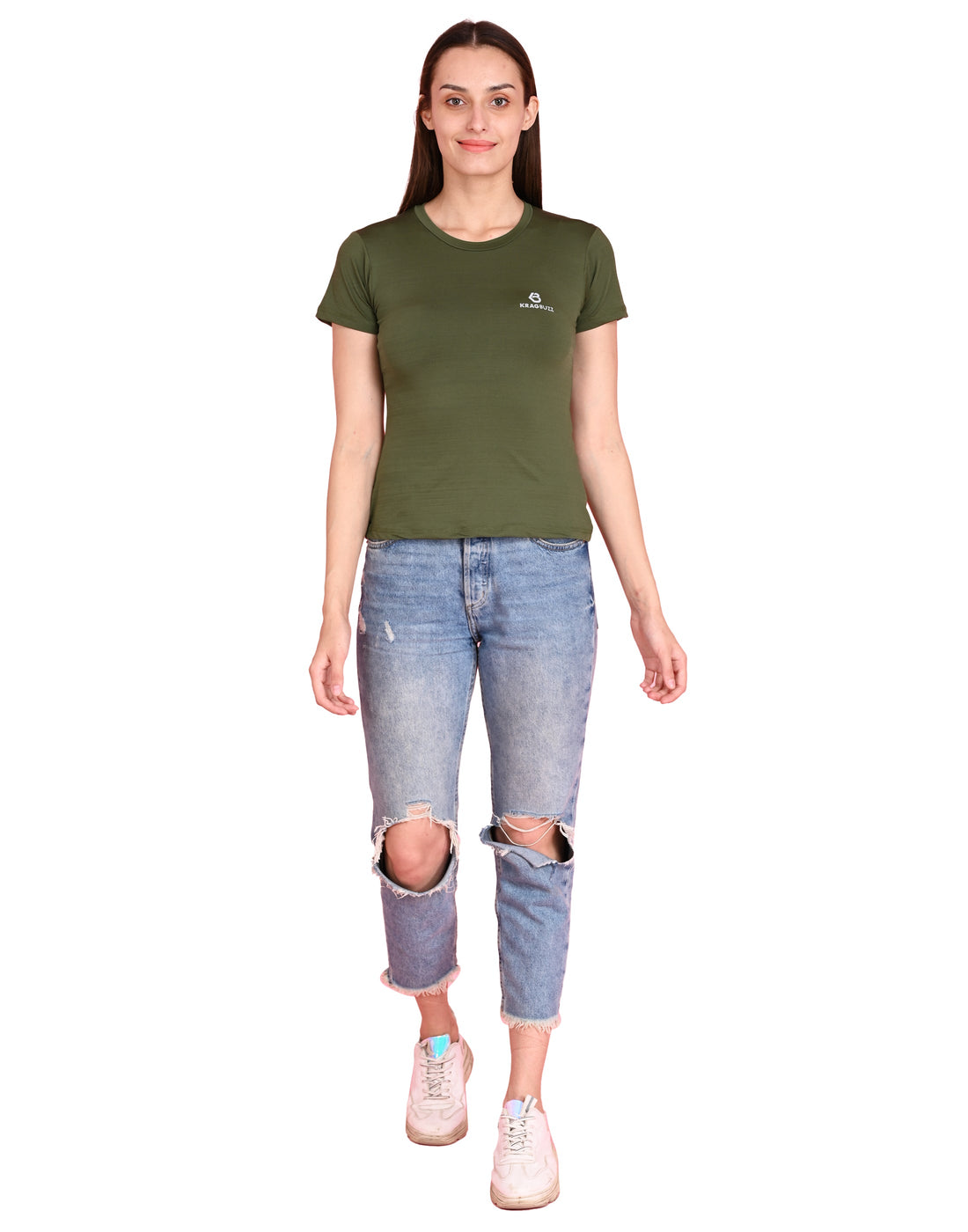 Elna Round Neck Tshirts - kragbuzz