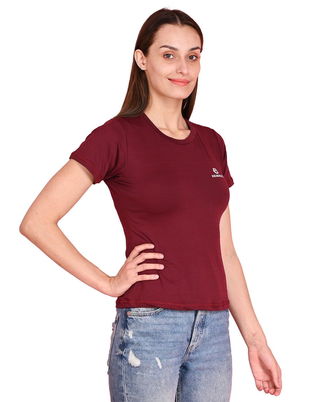 Elna Round Neck Tshirts - kragbuzz