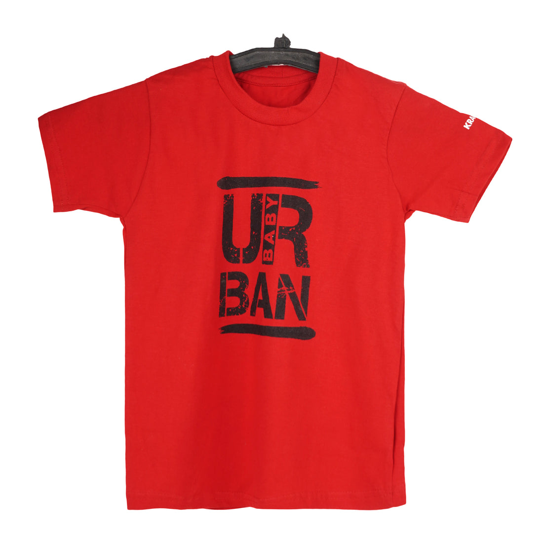 URBAN Baby Boys Red Cotton Printed T-Shirt | Soft Fabric | Casual Wear
