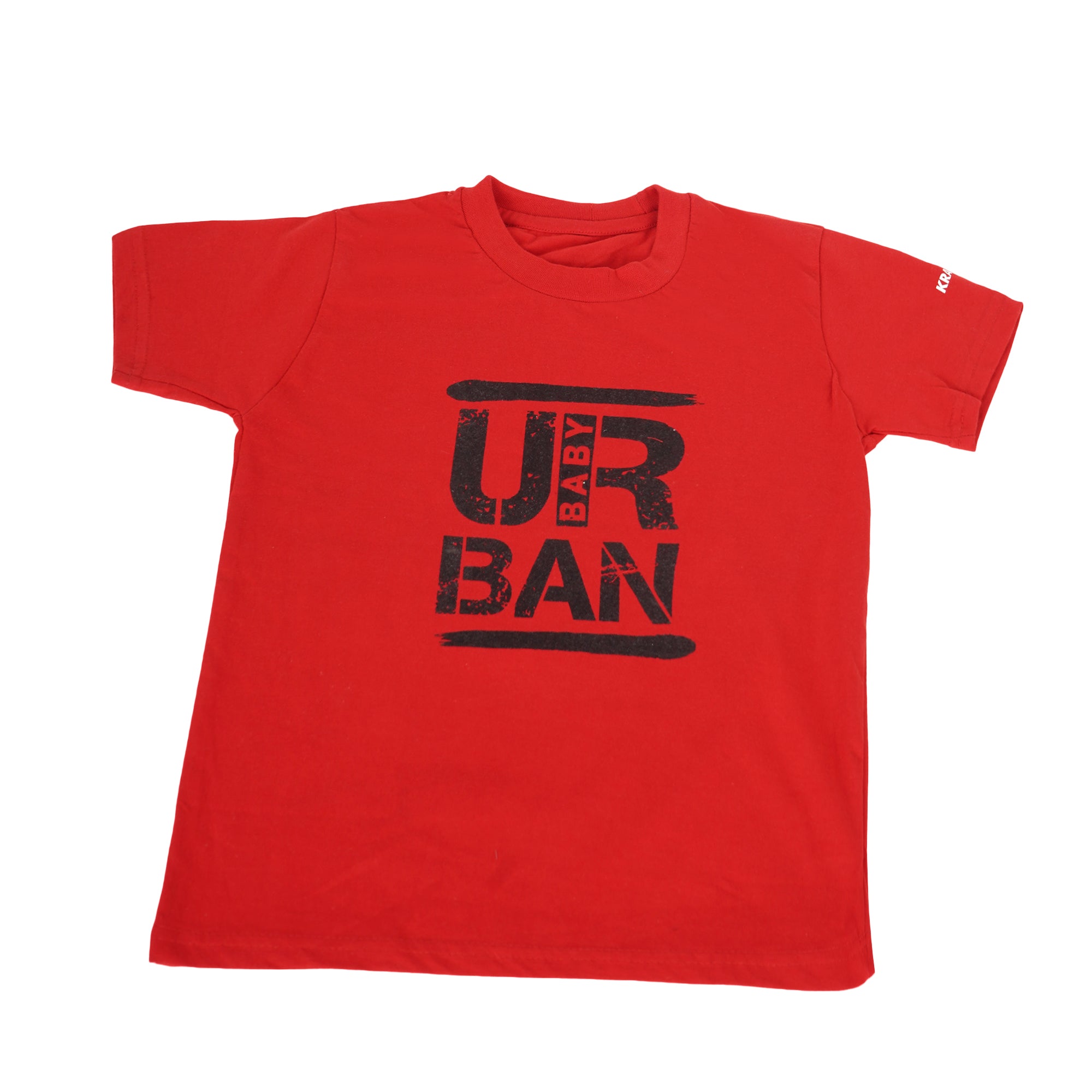 URBAN Baby Boys Red Cotton Printed T-Shirt | Soft Fabric | Casual Wear
