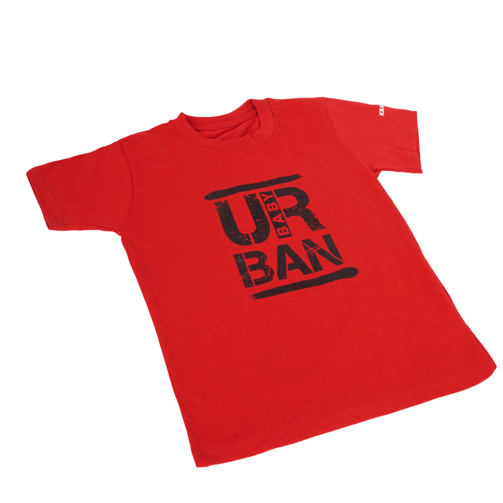 URBAN Baby Boys Red Cotton Printed T-Shirt | Soft Fabric | Casual Wear