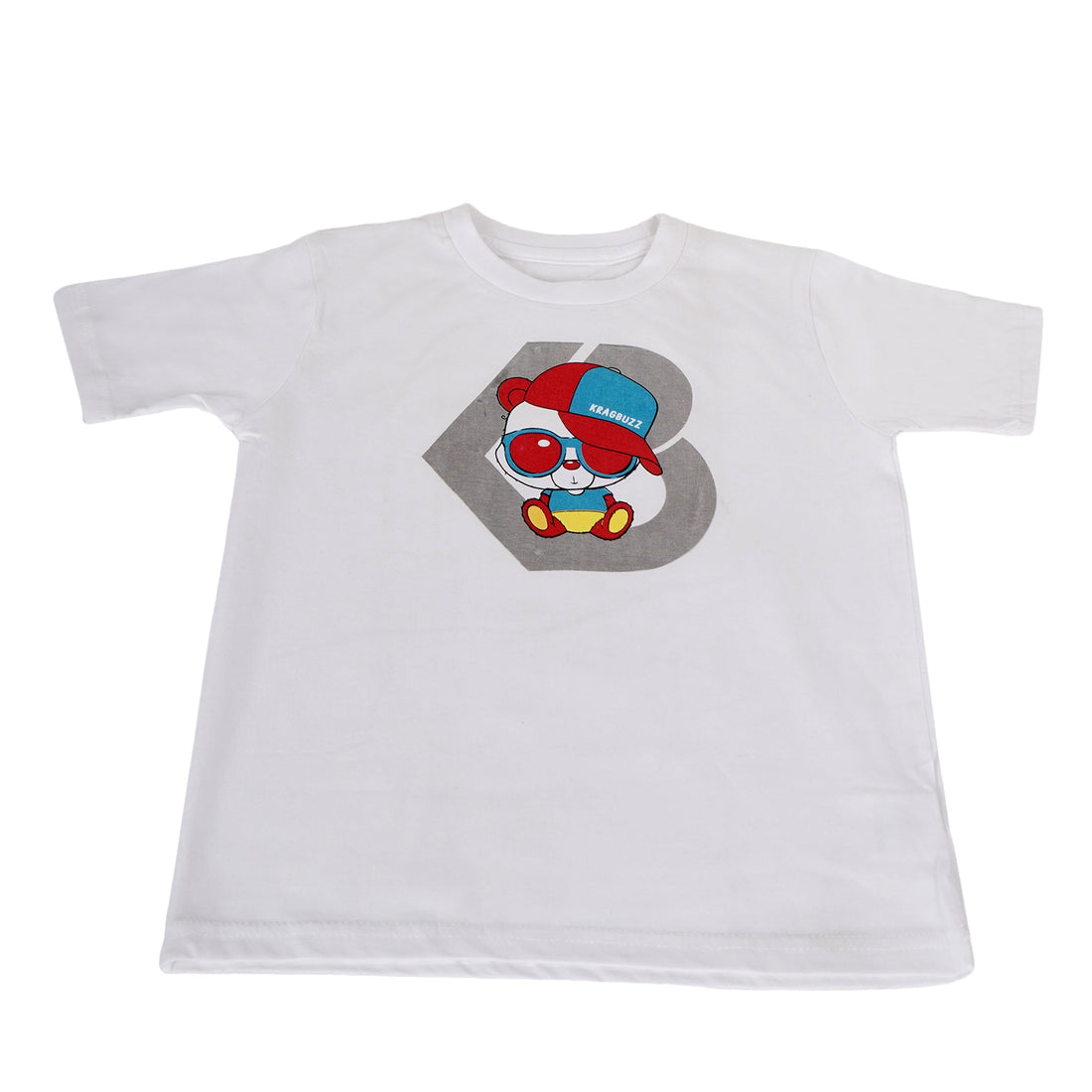 Printed Cotton T-Shirt for Kids | Soft & Comfortable Half Sleeve Tee with Cartoon Design | Casual Wear for Boys & Girls