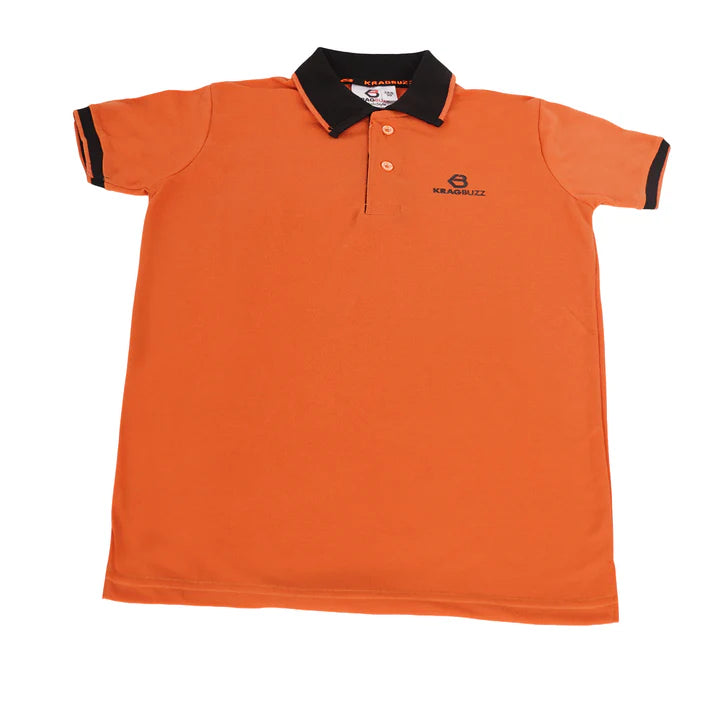 KRAGBUZZ Men’s Polo T-Shirt | Premium Cotton Half Sleeve Collared T-Shirt | Comfortable Casual & Office Wear