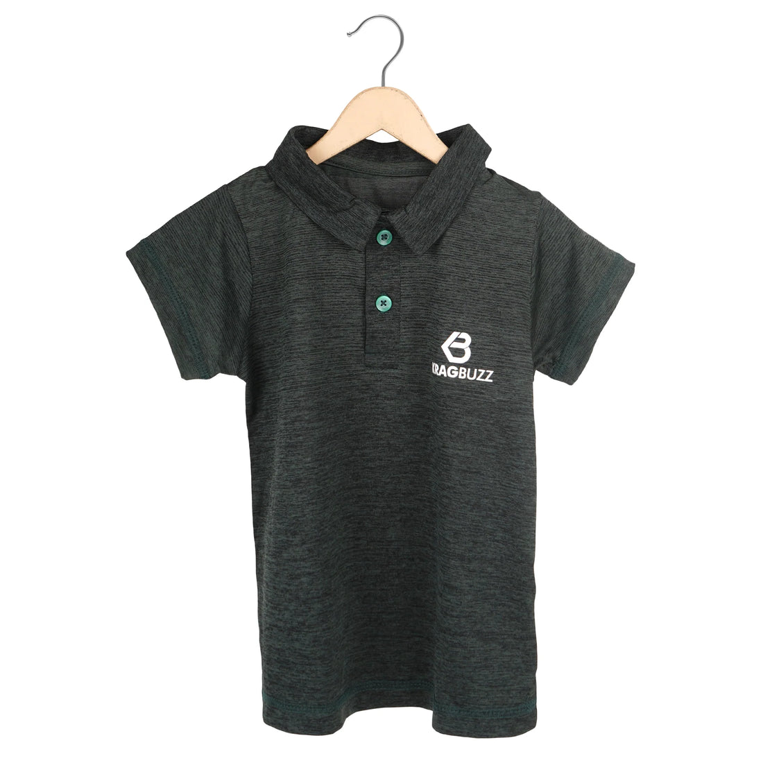 KRAGBUZZ Kids Polo T-Shirt | Premium Cotton Blend Half Sleeve Collared T-Shirt | Comfortable Casual Wear for Boys & Girls