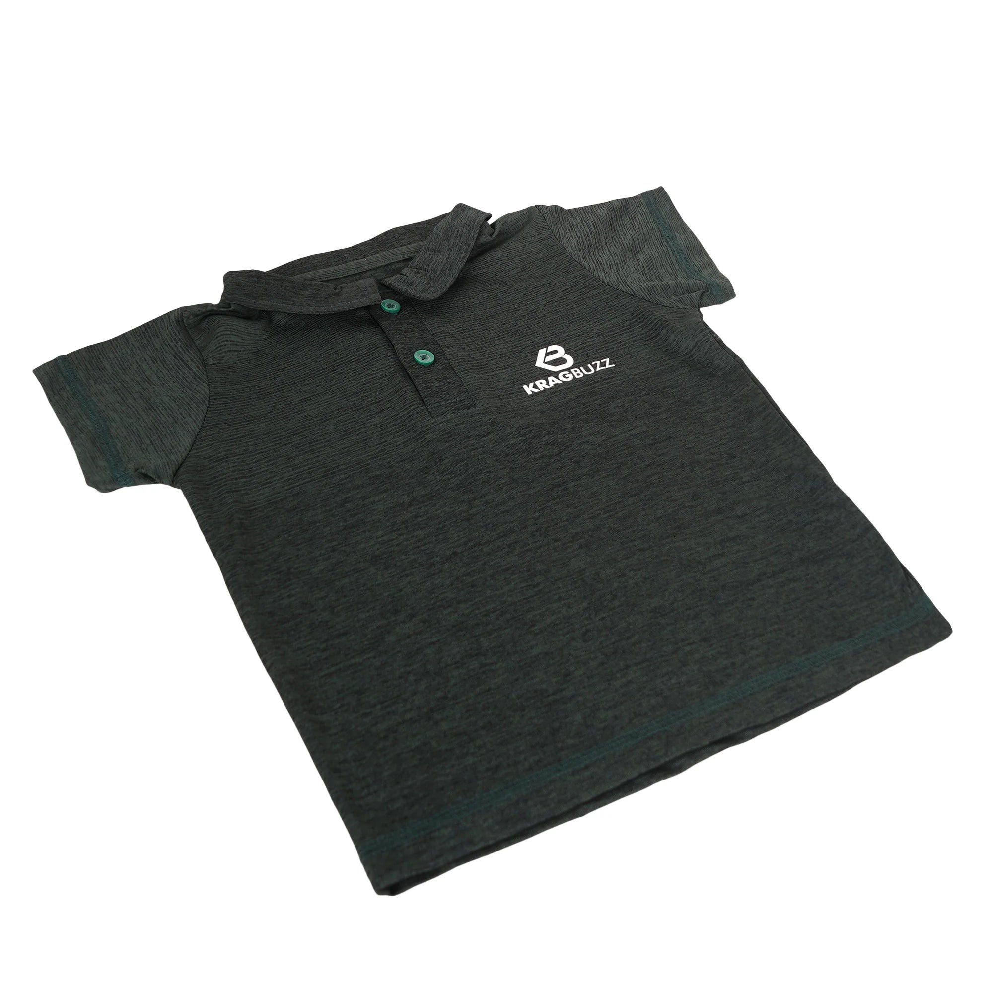 KRAGBUZZ Kids Polo T-Shirt | Premium Cotton Blend Half Sleeve Collared T-Shirt | Comfortable Casual Wear for Boys & Girls