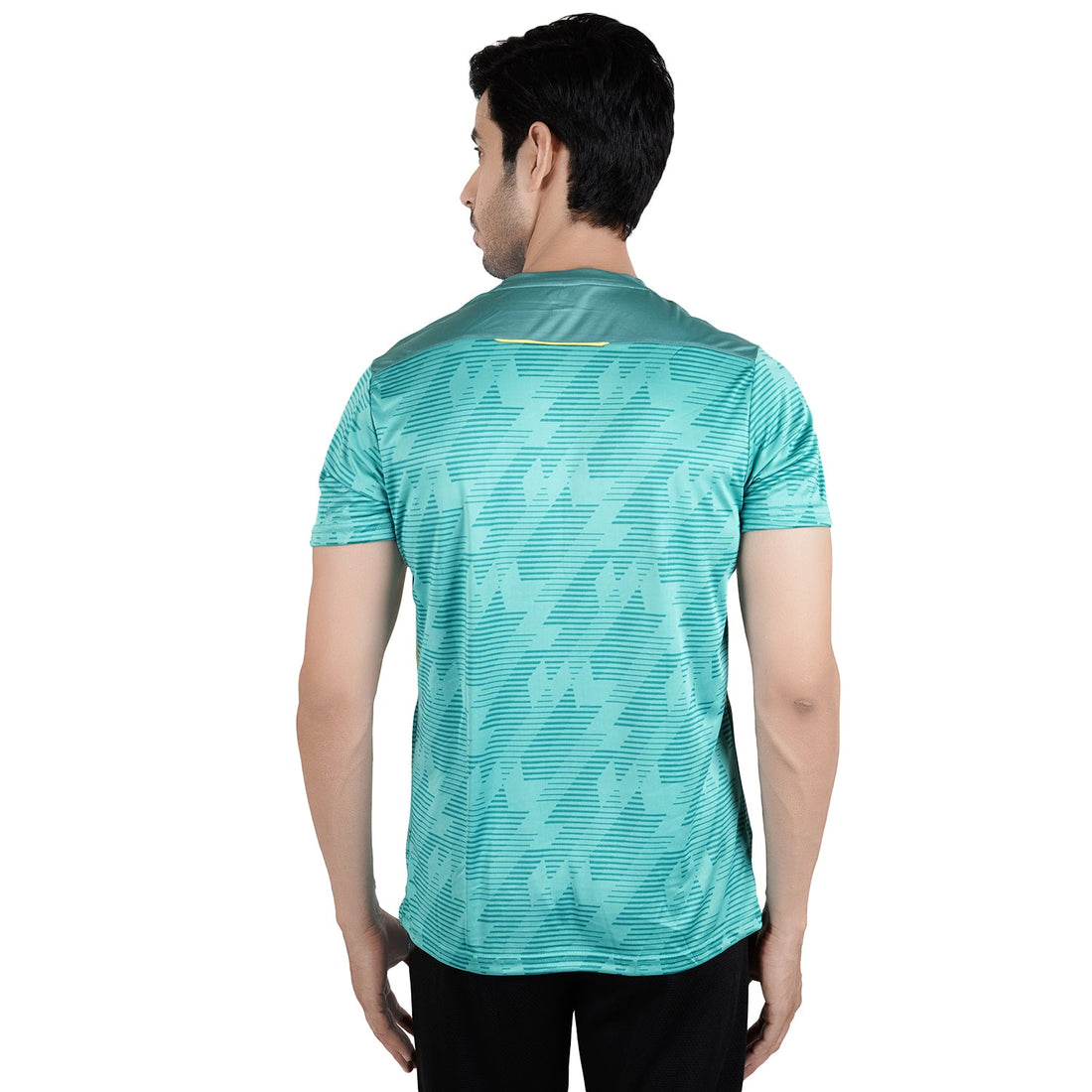 Zig Zag Round Neck Short Sleeve T-shirts