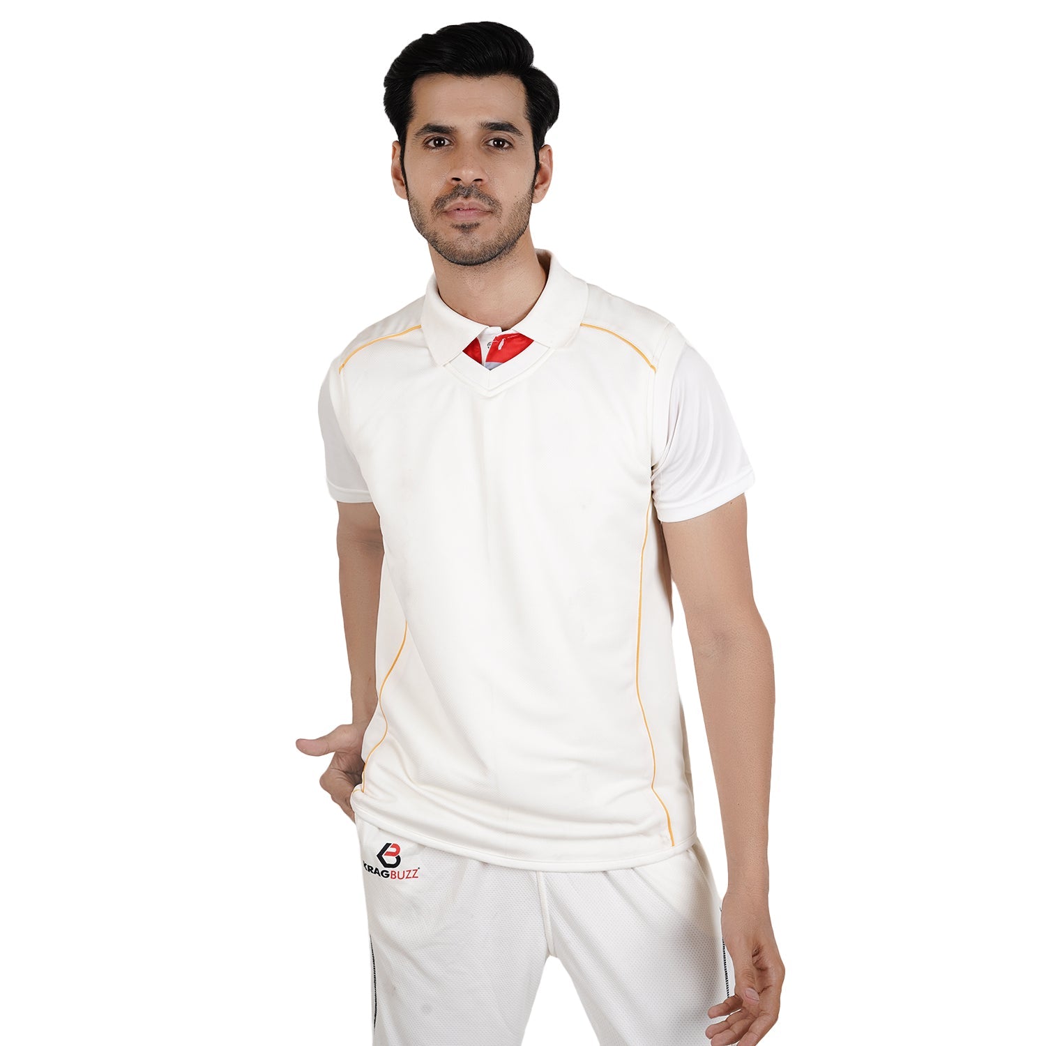 Cricket White Sweaters - kragbuzz