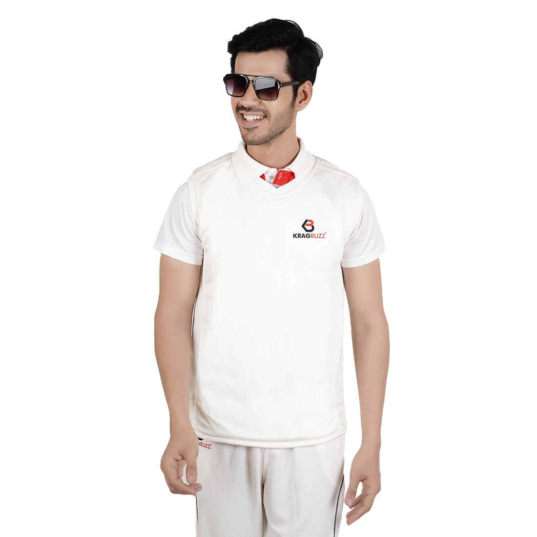 Cricket White Sweaters - kragbuzz