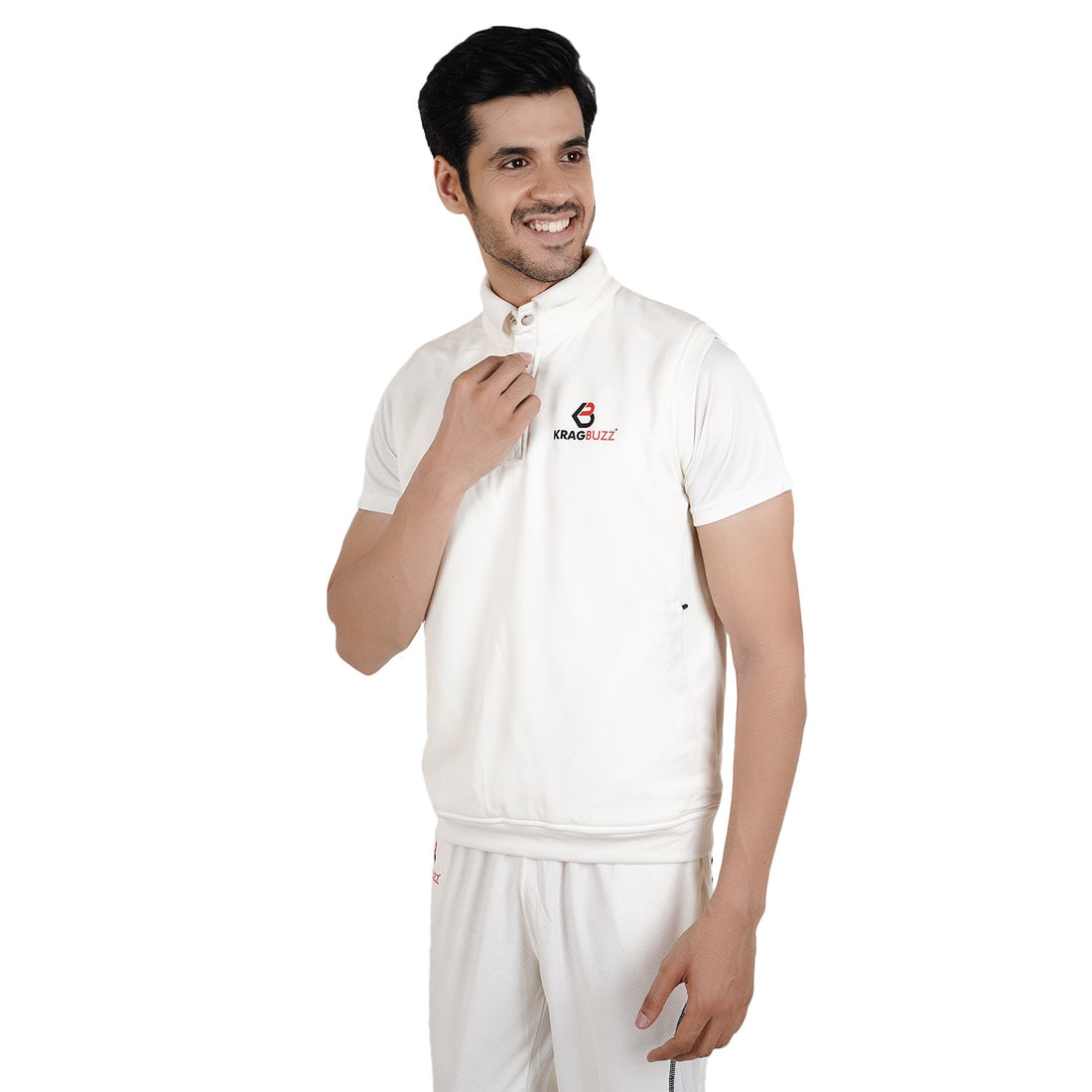 Cricket White Sweaters - kragbuzz