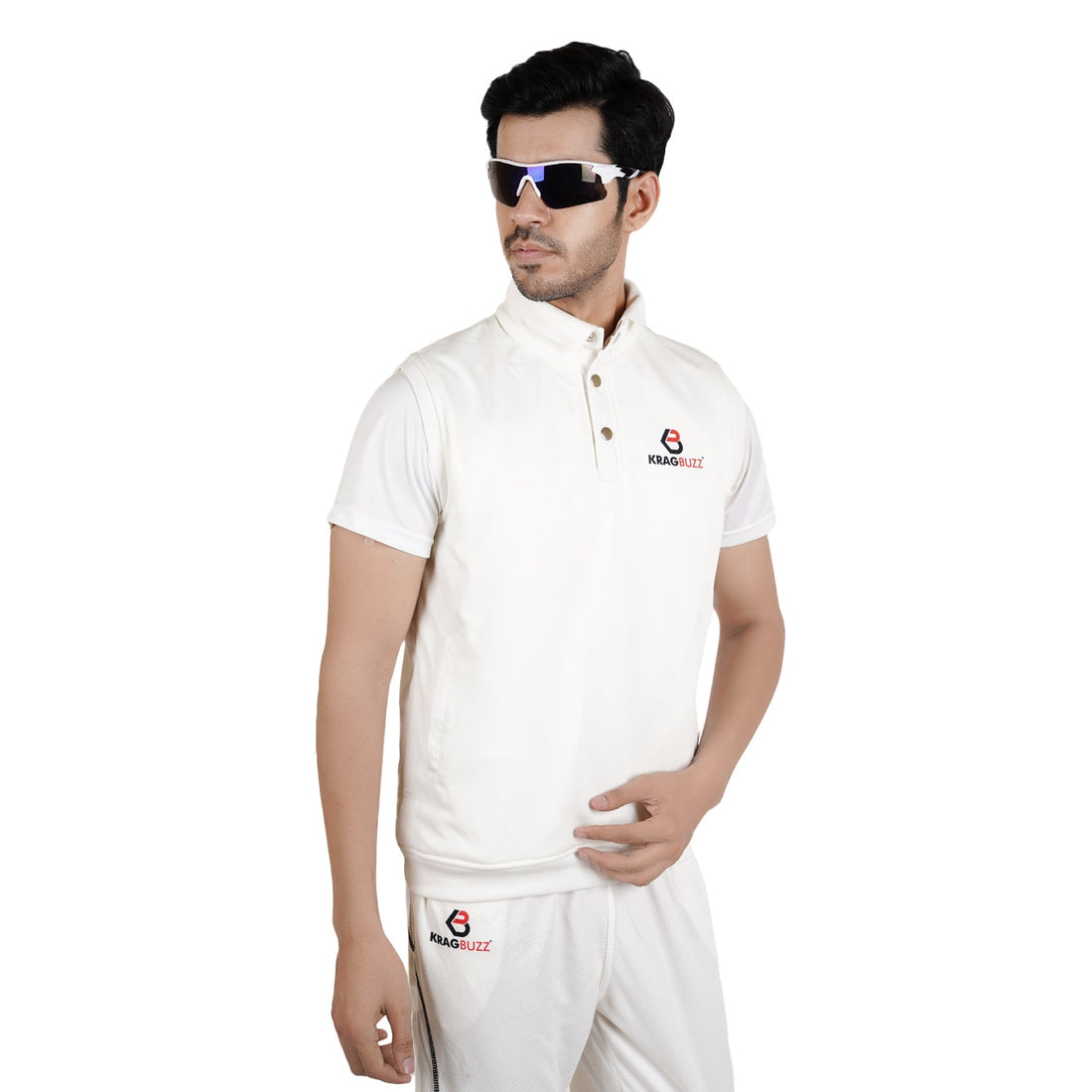 Cricket White Sweaters - kragbuzz