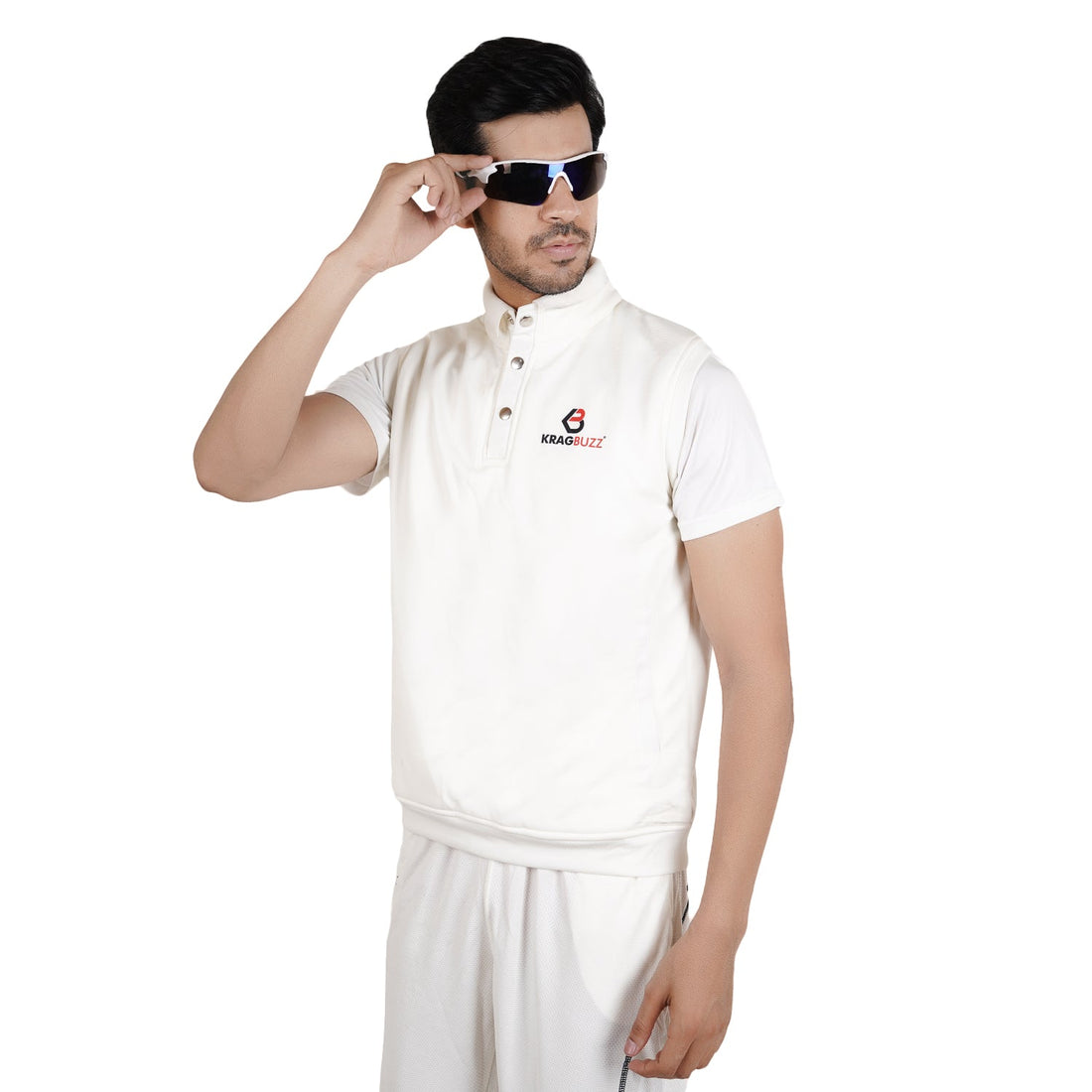 Cricket White Sweaters - kragbuzz