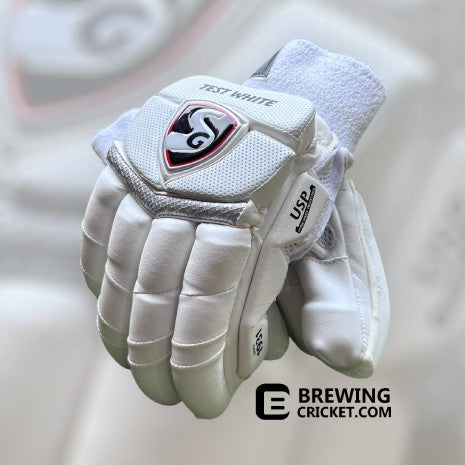 SG Test White - Batting Gloves