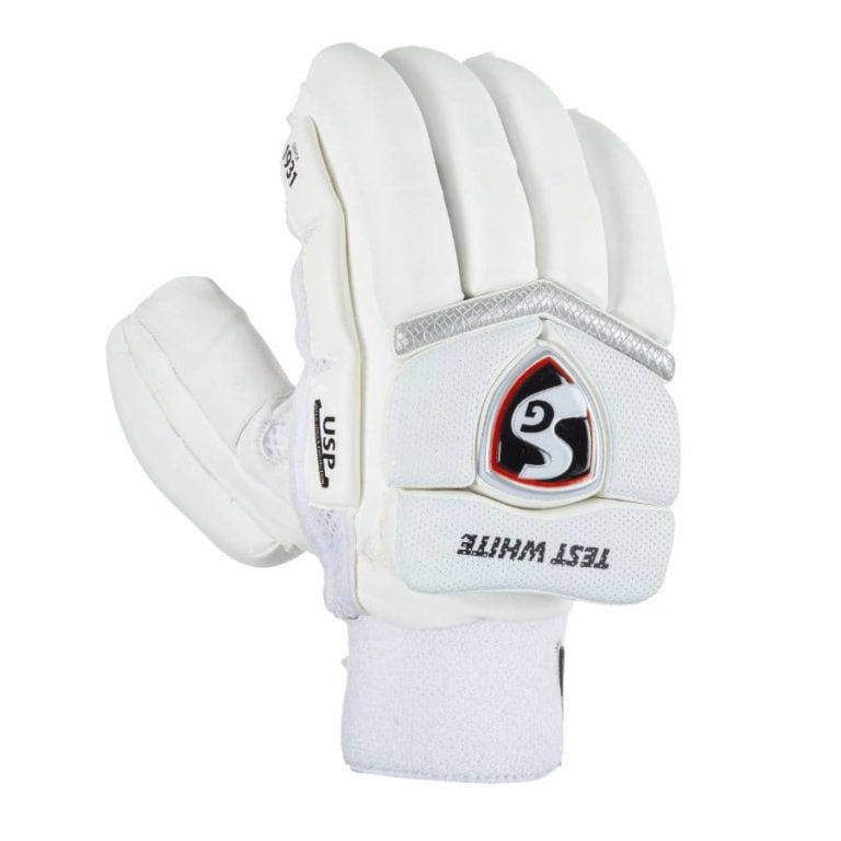 SG TEST WHITE BATTING GLOVES